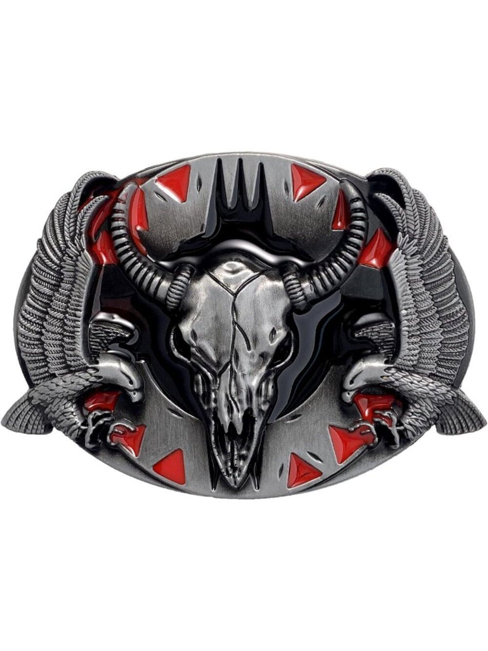 Unisex Double Eagle Vintage Cowboy Rodeo Belt Buckle Costume Gift Accessory